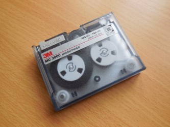3M MC 3000 255-750MB Mini Data Cartridge