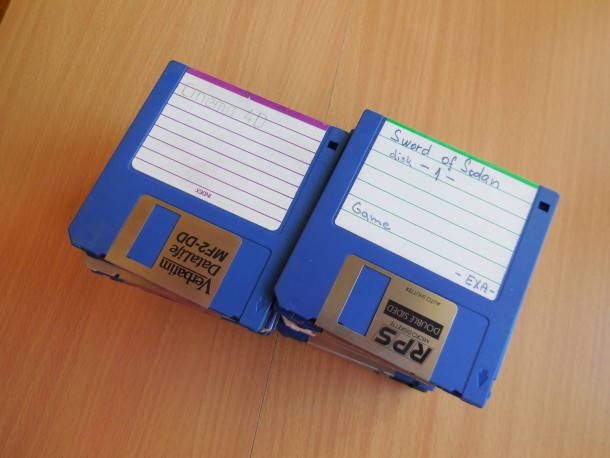 Diskety 3,5" (DD, 720KB)