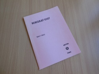 Minigraf 0570 - Návod k obsluze