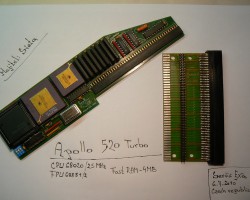 Apollo 520 Turbo a průchozí PCB